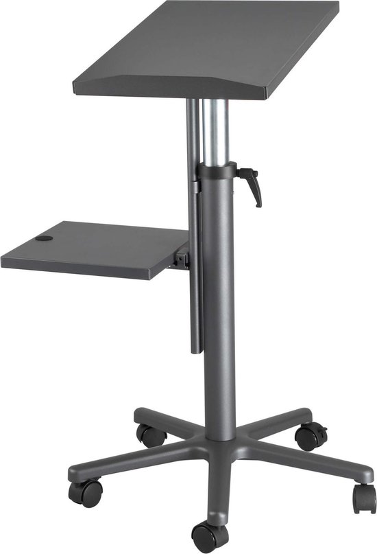 Beamertafel pro, melamine - Antraciet