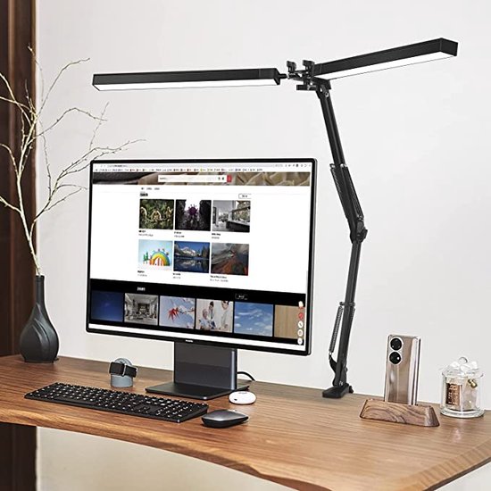 Bureaulamp – Bureau Accessoires – Bureau Verlichting – Ruimtebesparend – Desk Lamp / Bureaulamp / kantoor tafellamp