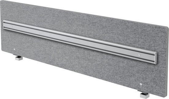 ARO 18 | Akoestische verdeler + Orga-rail - Grijs gemêleerd - Geluidsisolatie-vlies, viltoptiek