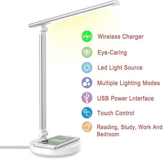 Bureaulamp – Bureau Accessoires – Bureau Verlichting – Ruimtebesparend – Desk Lamp / Bureaulamp / kantoor tafellamp