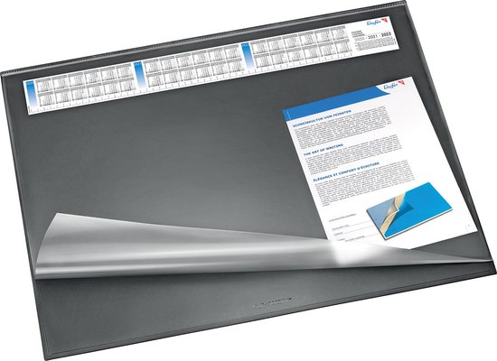 Läufer Synthos onderlegger met folie, ft 52 x 65 cm, zwart 25 stuks