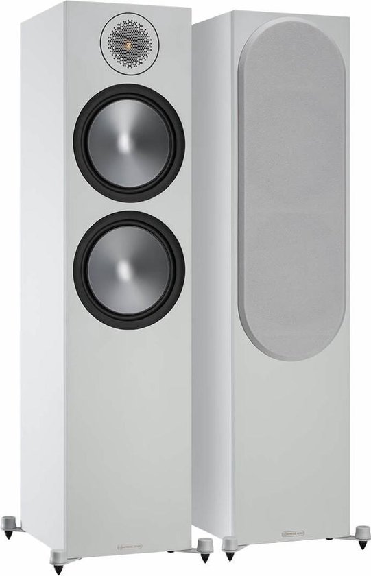 Monitor Audio Bronze 500 - Grote Vloerstaande Luidspreker - Wit (per paar)