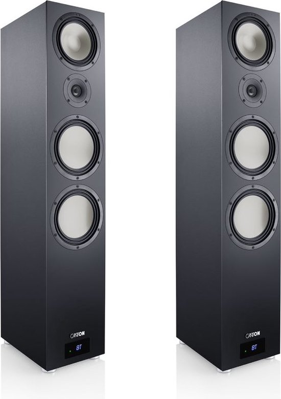 Canton Smart GLE 9 S2 - Actieve Vloerstaande Luidsprekers - Zwart (per paar - 2 stuks)