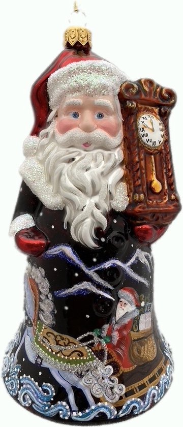 Christel Dauwe Collection : kerstversiering : Vadertje tijd met Klok