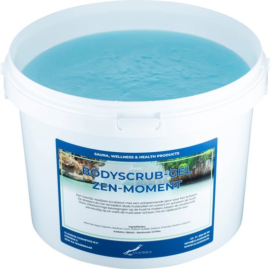 Bodyscrub-Gel Zen-Moment 20 KG - Hydraterende Lichaamsscrub