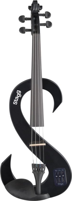 Stagg Electrische viool Zwart EVN 4/4