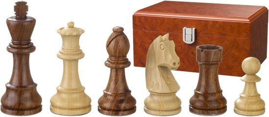 Philos schaakstukken Artus 95mm dubbel verzwaard