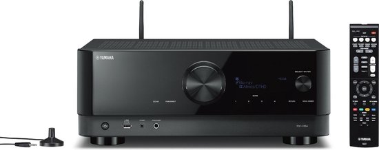 Yamaha RX-V6A - AV Receiver - Dolby Atmos Yamaha - MusicCast - Meerkanaals geluid – Zwart