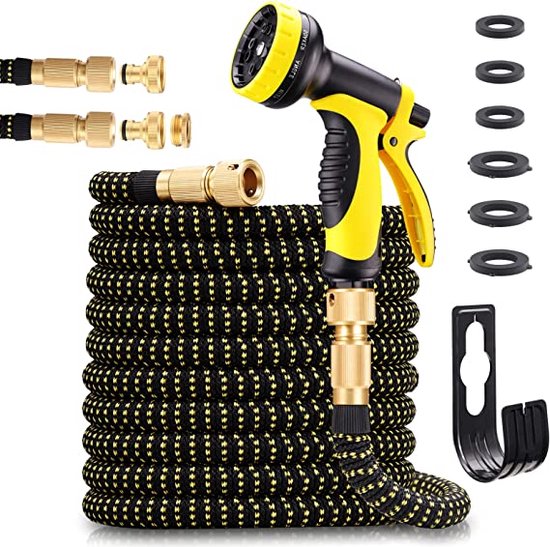 Flexibele tuinslang, garden hose, water hose, premium tuinslang in professionele kwaliteit 30m