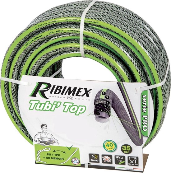 Ribimex - Gebreide tuinslang Ø 15 / 50m