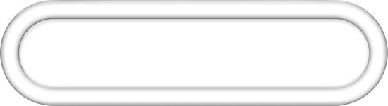 ETH Lois led plaf ovaal 3 step dimming 2700k 22w ip44 wit 60cm + mem. 1577L