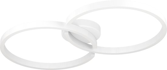 EGLO Amandolo Plafondlamp - LED - 67,5 cm - Wit - Dimbaar