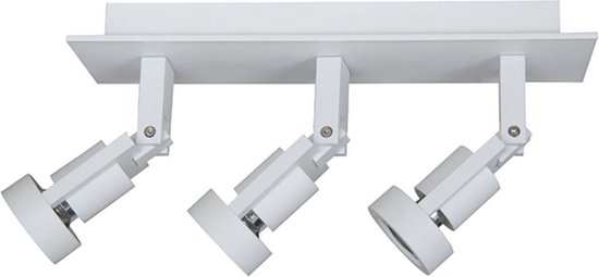 3-lichts Spot Tech Wit