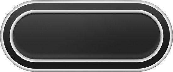 ETH Lois led plaf ovaal 3 step dimming 2700k 15w ip44 zwart 40cm + mem. 1113L