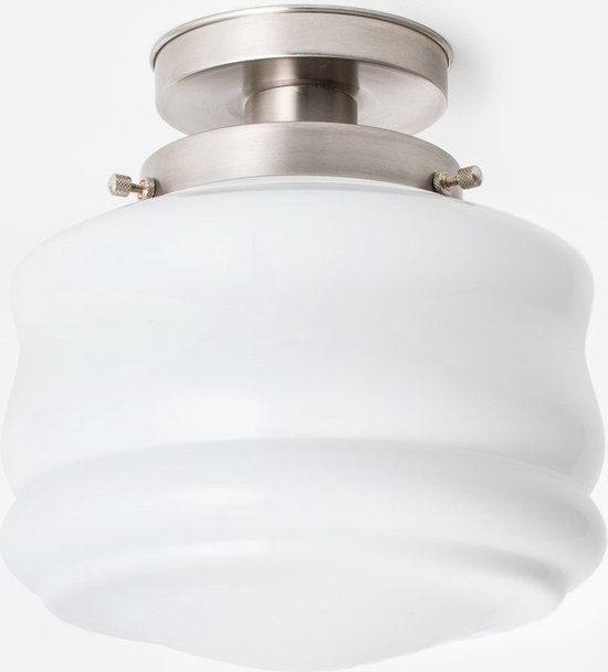 Art Deco Trade - Plafonnière Bakery 20's Matnikkel