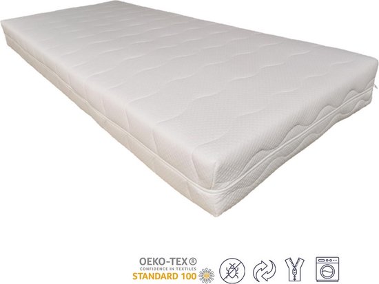 Pocketvering Comfortschuim - Matras - 7-zones - Pocketveringmatras 80x210 - 22 cm