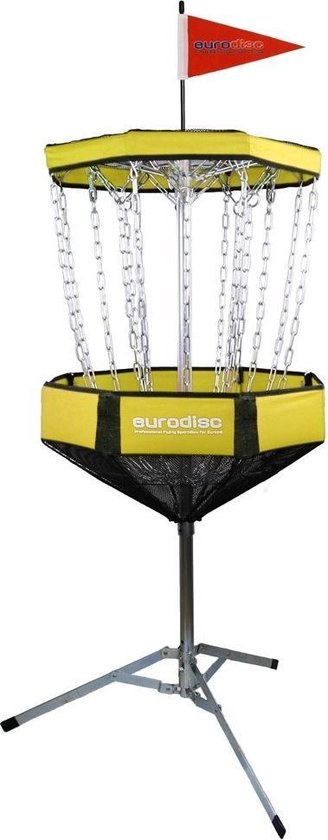 Portable disc golf doel - Geel