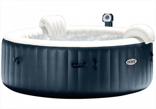 Intex - PureSpa - Jacuzzi - 216 x 71 cm - Donkerblauw - 6 Persoons