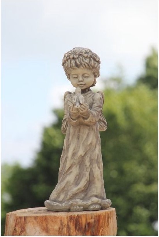 Betonnen tuinbeeld - engel Talia - 53 cm