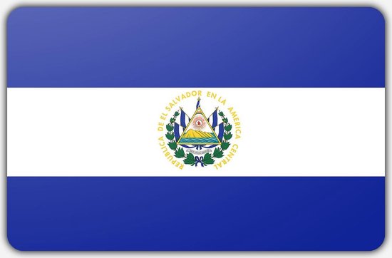 Vlag El Salvador - 200x300cm - Polyester