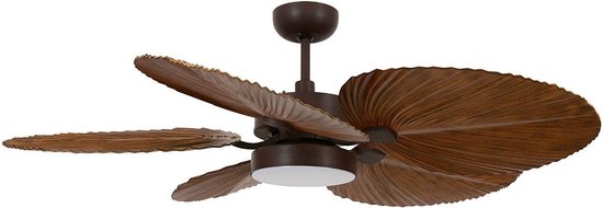 Plafondventilator Airfusion Bali Bruin Ø 132cm