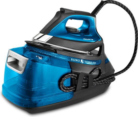 Rowenta Dg9222f0 Silence 2800w Strijkcentrum Blauw,Zwart