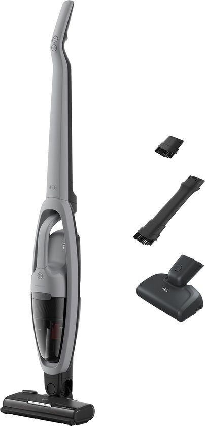 AEG AS52AB18BN - Animal 5000 - Steelstofzuiger - Stofzuiger draadloos - Zakloos - Dierenhaar