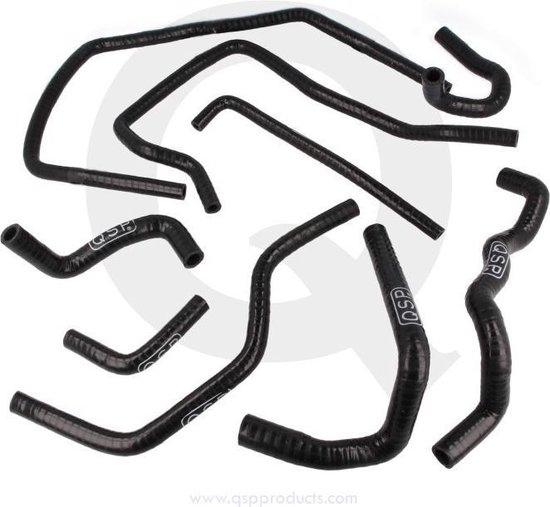 Verwarmings slangen set GD'01- on zwart