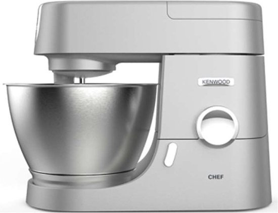Kenwood KVC3160S Keukenmachine CHEF 1000w 4,6ltr + Blender Garde Deeghaak Vleesmolen