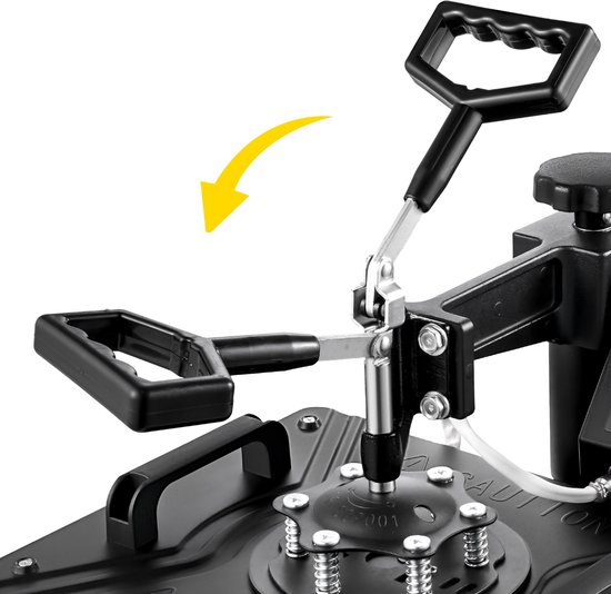 Novoz Transferpers - Drukmachine - Hittepers - Drukpers - Heat Press Machine - Sublimatie Printer - 38 x 30 CM