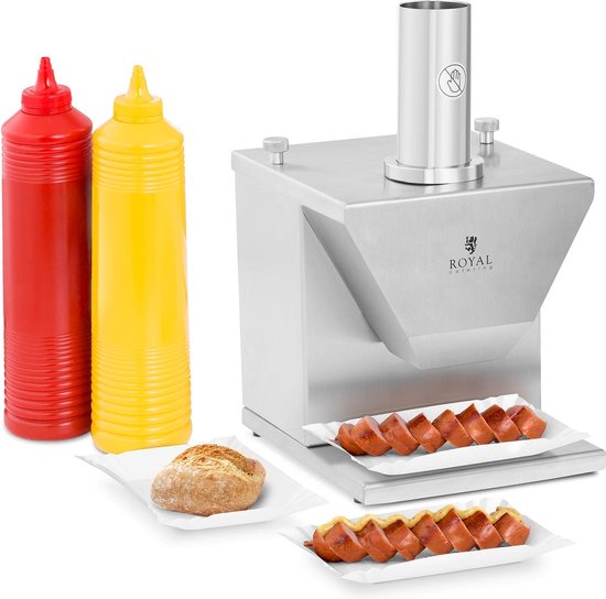 Royal Catering Curryworstsnijder elektrisch