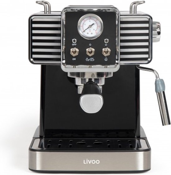 Art de Vivre -  espressomachine van Livoo -  DOD174 zwart
