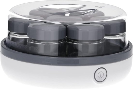 Automatische Yoghurtmaker met Glazen Potten - Maak Heerlijke Zelfgemaakte Yoghurt