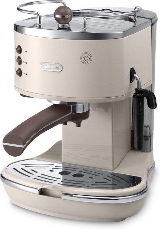 De'Longhi Icona Vintage ECOV311.BG - Pistonmachine -  Beige