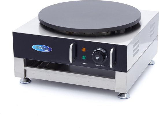 Crepebakplaat - Enkele Crepe - 40 cm - incl. Beslagverdeler