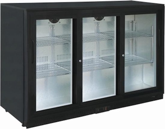 Saro barkoeling met 3 schuifdeuren - LED verlichting - 2 jaar garantie - model BC 320 SD