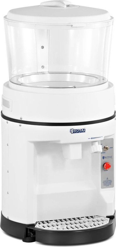 Royal Catering Ijsbreker - 400 W - 320 RPM - 8 L - traploos instelbaar - Royal Catering