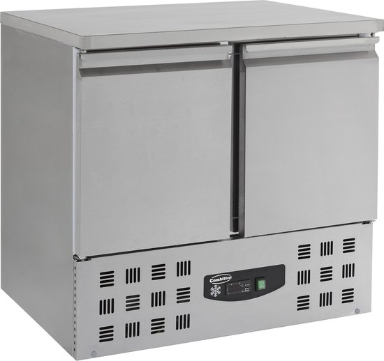 Professionele Vrieswerkbank 2 Deuren | Compact Line | RVS | Combisteel | 7450.0079 | Horeca