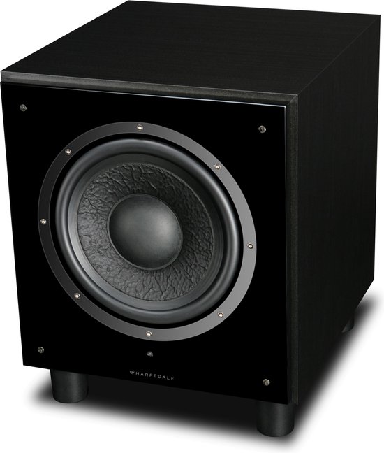Wharfedale SW-10 – Subwoofer – Diepe bas – Ingebouwde versterker - Zwart