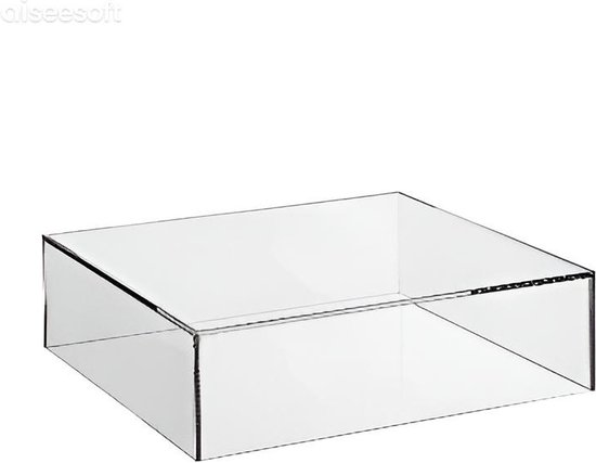 Plexiglas stofkap | 350x350x200mm