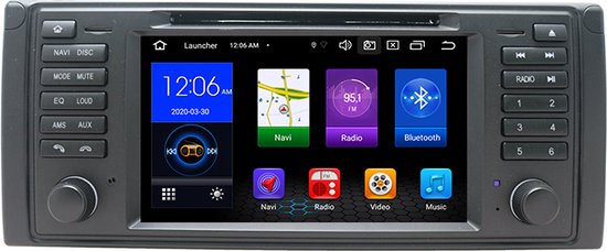 BMW 5 serie X5 E39 E38 E53 Range Rover | Draadloos CarPlay Android Auto