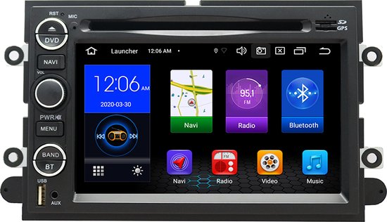 Ford Mustang & Edge autoradio | Draadloos Carplay | Android auto