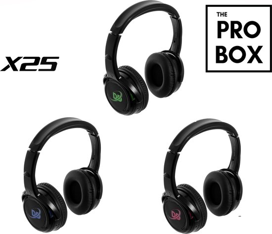 Dolly Digital© Pro Box 25 Headsets, Zender en Storage Box
