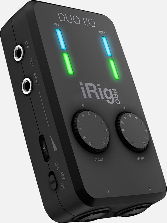IK Multimedia iRig Pro DUO I/O - USB audio interface