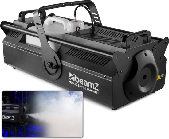 Rookmachine - BeamZ S3500 - DMX - draadloze afstandsbediening - 3500W
