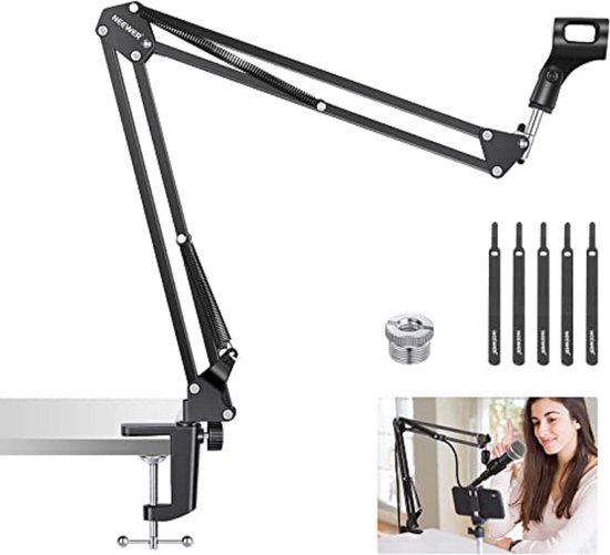 microfoon arm / Microfoon Boom Arm Mic Stand Verstelbare / Microphone Boom Arm Mic Stand Adjustable - microfoon stand \ Microfoonstandaard