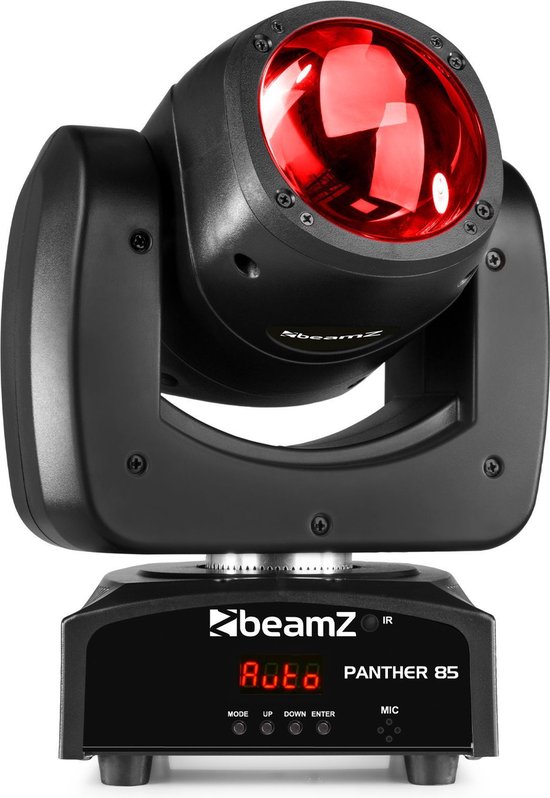 Moving head discolamp - BeamZ Panther 85 - met 80W RGBW LED - DMX