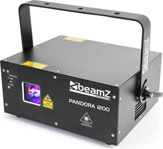 BeamZ Pandora 1200 TTL Laser RGB