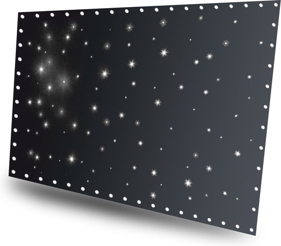 BeamZ SparkleWall Zwart