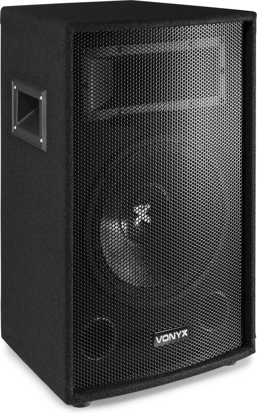 Speaker - Vonyx SL12 - Passieve luidspreker 600W met 12 inch woofer - Disco speaker